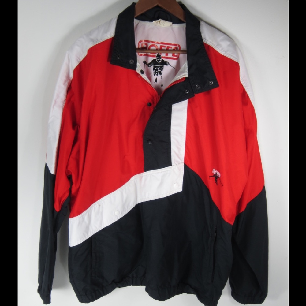 ROFFE Vintage Ski Windbreaker/ Jacket Sz L
